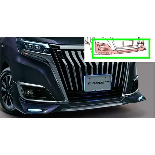 エスクァイア フロントスポイラー（LEDとフォッグランプガーニッシュは