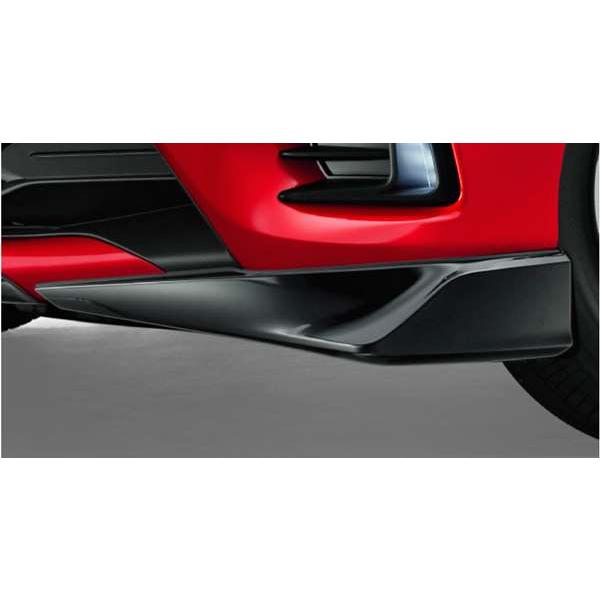 ヴィッツ フロントスパッツ（ブラック） トヨタ純正部品 NHP130 NSP130
