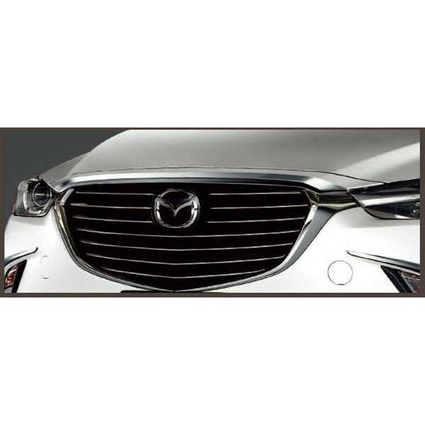 CX-3 KENSTYLE メッキ アッパーグリルガーニッシュ（メッキ） マツダ