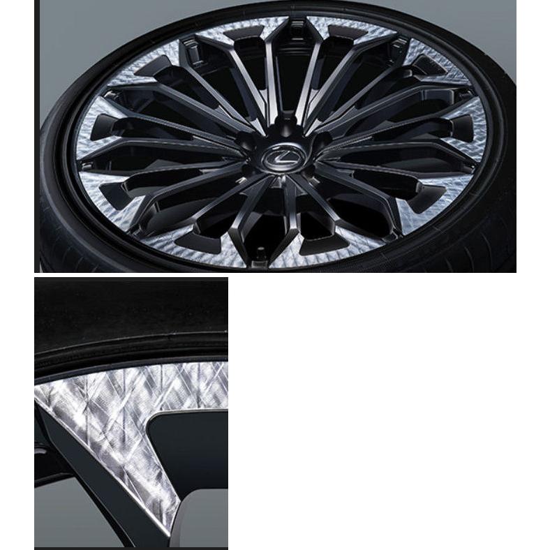 TRD 21インチ鍛造アルミホイール＜ブラックXプリズムカット＞フロント
