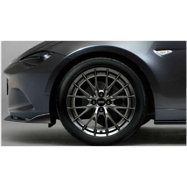 ロードスターRF BBS社製鍛造 アルミホイール（17×7.0J)ブラック