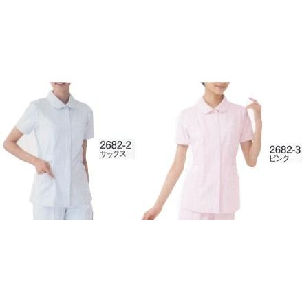 白衣 女性 ラウンドカラーがキュート ナース服 チュニック Folk ソワンクレエ ホワイト サックス ピンク 26 白衣 Folk 26 つなぎ 白衣 事務服のスズキ繊維 通販 Yahoo ショッピング