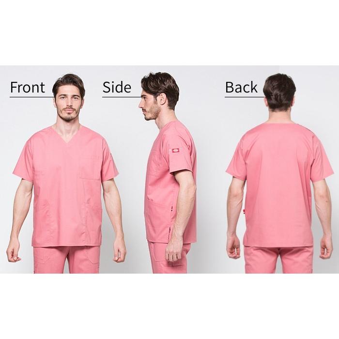 Dickies（ディッキーズ） 白衣 スクラブ 医療用 おしゃれ 大きいサイズ