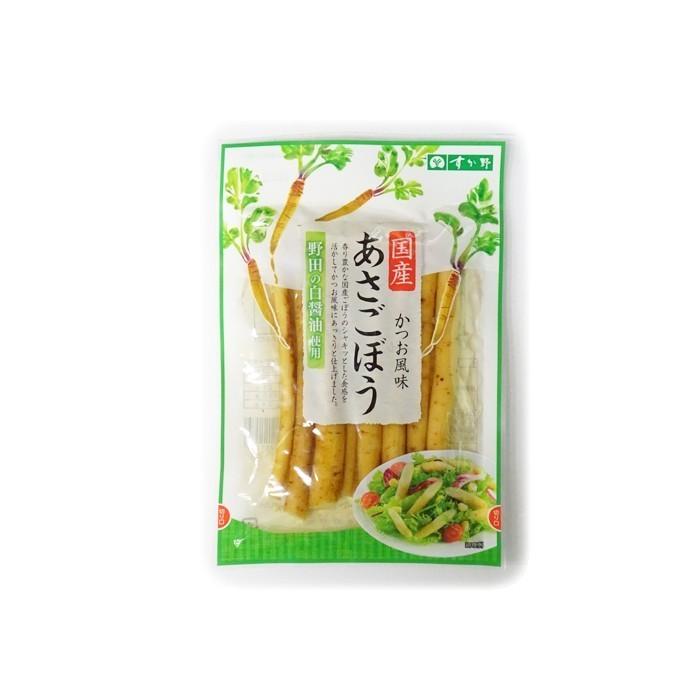 国産 かつお風味 あさごぼう (80g 選べるセット数 40袋) 株式会社すが