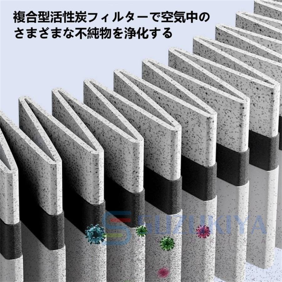 空気清浄機 小型 花粉対策 加湿器 コンパクト 卓上 空気清浄器 ウイルス対策 静音 高性能 充電式 pm2.5 除菌 脱臭 エアクリーナー カビ取り 台所 寝室 2024｜suzukiyasyouten｜08