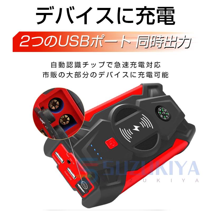 ジャンプスターター 12V 緊急始動 ポータブル電源 車用品 ジャンプスターター 12V 緊急始動 ポータブル電源 車用品