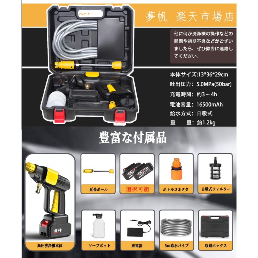 高圧洗浄機 コードレス 充電式 マキタ18Vバッテリー対応 高圧洗浄機 コードレス 充電式 マキタ18Vバッテリー対応