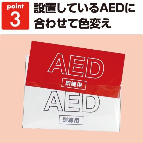 PUSH＆AED 体験セット 基本セット AEDトレーナー 日本AED財団監修 AEDトレーニングキット CPR 心肺蘇生 訓練用｜suzumori｜05