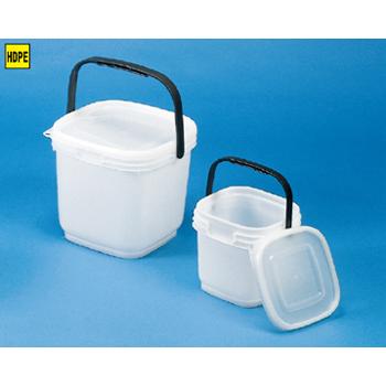 パッカー 角型 10L 蓋付 ポリバケツ P-10 : 鈴盛オンラインショップ
