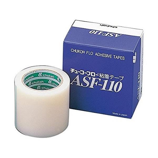 フッ素樹脂　粘着テープ　ASF-110FR　幅　厚さ　0.08mm　100mm×10ｍ