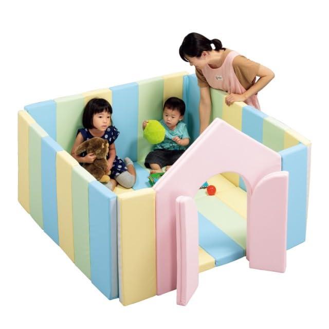 マスセット ソフティーキッズプレイ ハウスサークル 幼稚園 保育園