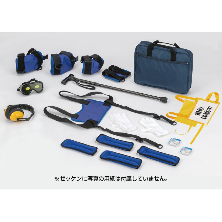 ヤガミ 高齢者擬似体験セット エルダートライW 基本セット : 鈴盛