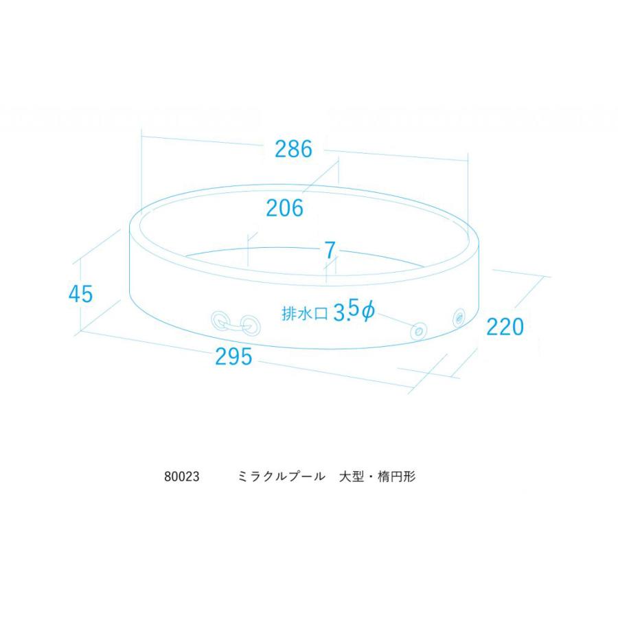 2026年 ミラクル プール 大型 楕円形 水遊び時14名利用可 【FK3767779033】(136620円)