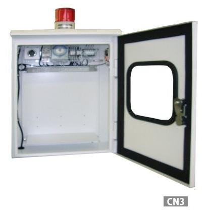 屋外用 防水仕様 AED収納ボックス JYO-CS3 【スタンドタイプ】 ※受注