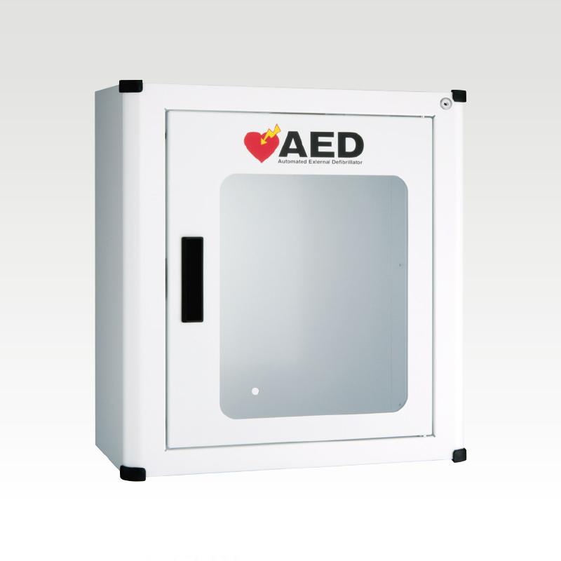 壁掛式 屋外用 AED収納ボックス AED210K 飯田電子製