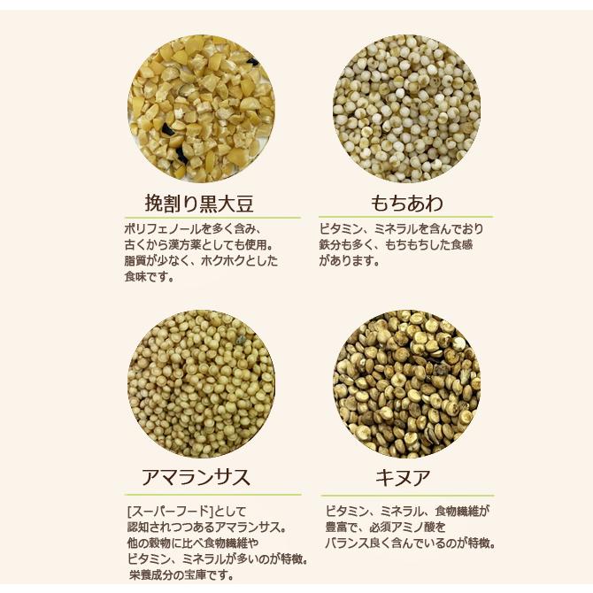 雑穀米 厳選国産 体に優しい配合 十六穀米 300g 無添加 : 鈴鳴農園