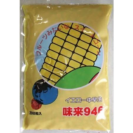 野菜種子 スイートコーン「味来946」 2,000粒（サナテックシード