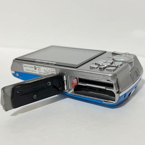 OLYMPUS デジタルカメラ μ750 スカイブルー μ-750 BLU : 中古