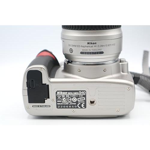 Nikon デジタル一眼レフカメラ D40 レンズキット シルバー Nikon デジタル一眼レフカメラ D40 レンズキット シルバー