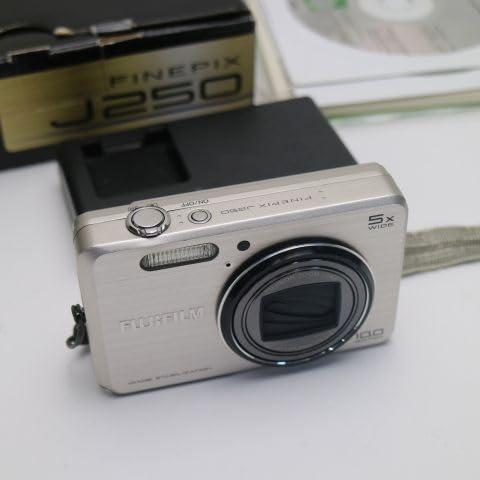 【美品】FUJIFILM FINEPIX J250 シルバー　コンデジ◯ FUJIFILM デジタルカメラ FINEPIX J250 シルバー FX-J250 : 中古