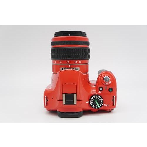 PENTAX デジタル一眼レフカメラ K-x レンズキット レッド : 中古 PENTAX デジタル一眼レフカメラ K-x レンズキット レッド : 中古