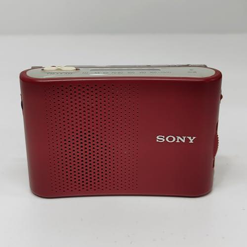 ソニー FM/AMハンディーポータブルラジオ レッド ICF-51/R ソニー FM/AMハンディーポータブルラジオ レッド ICF-51/R