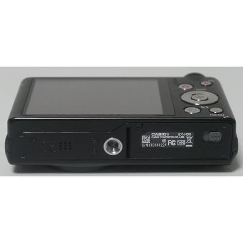 CASIO デジタルカメラ EXILIM ブラック EX-H30BK : 中古