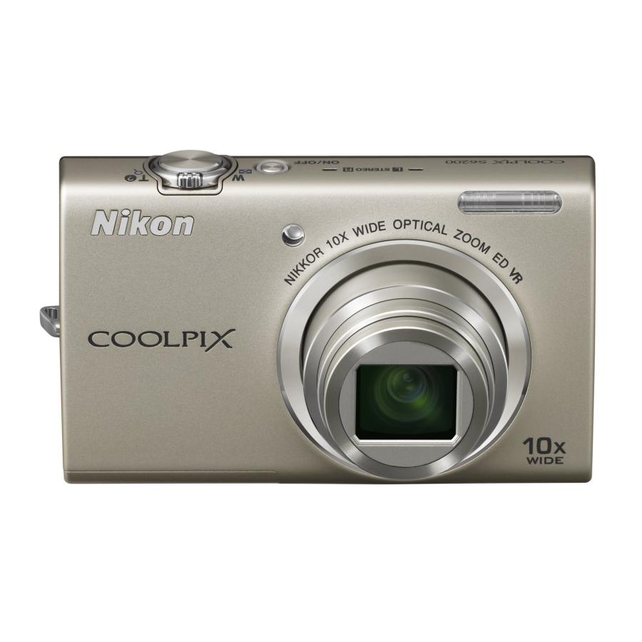 Nikon デジタルカメラ COOLPIX (クールピクス) S6200 プラチナ