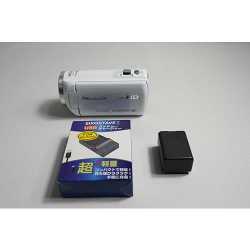 パナソニック デジタルハイビジョンビデオカメラ ホワイト HC-V520M-W Amazon.co.jp: パナソニック デジタルハイビジョンビデオカメラ