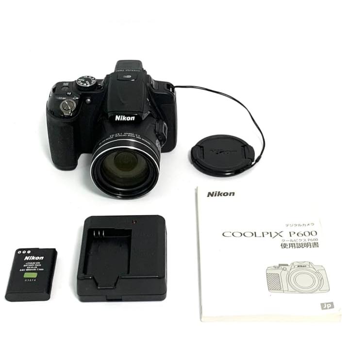 Nikon デジタルカメラ P600 光学60倍 1600万画素 ブラック Nikon デジタルカメラ P600 光学60倍 1600万画素 ブラック