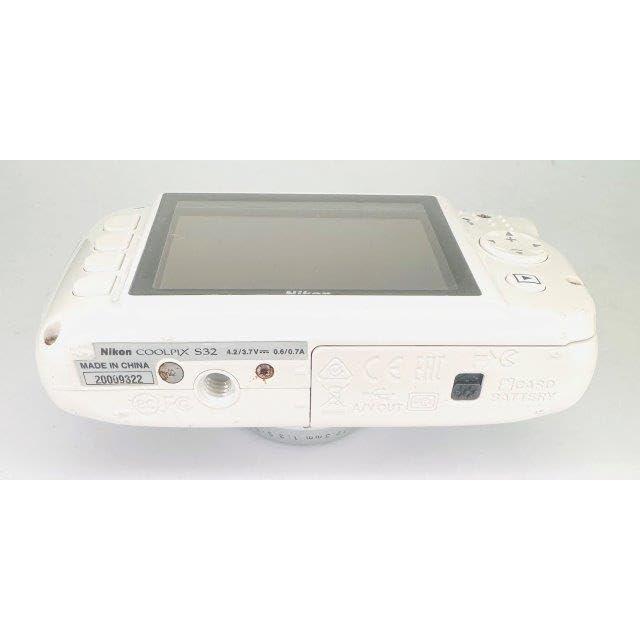 Nikon デジタルカメラ S32 防水 1300万画素 ホワイト S32WH Nikon デジタルカメラ S32 防水 1300万画素 ホワイト S32WH