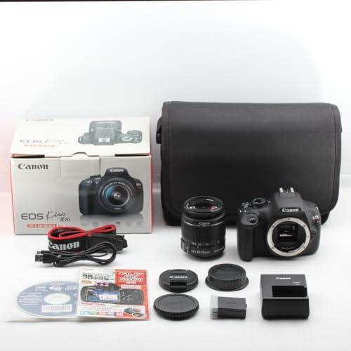美品 CANON EOS Kiss X70 レンズキット デジタル一眼レフカメラ Amazon | Canon デジタル一眼レフカメラ EOS Kiss X70 レンズ