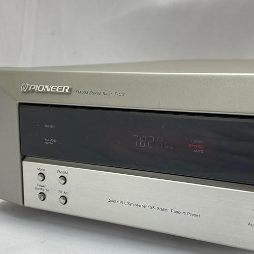 Pioneer パイオニア F-C3 コンパクト AM/FMチューナー : 中古 Pioneer パイオニア F-C3 コンパクト AM/FMチューナー : 中古