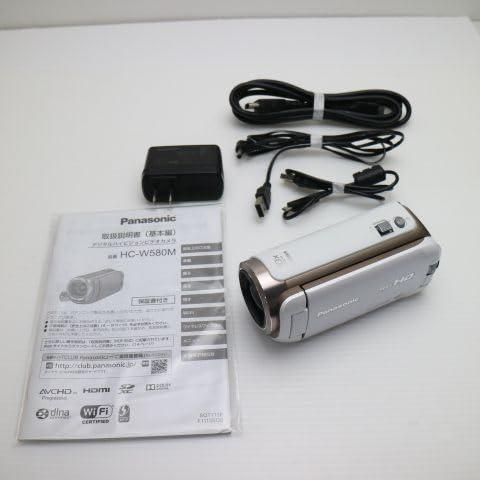 (未使用･未開封品)　パナソニック HDビデオカメラ W580M 32GB サブカメラ搭載 高倍率90倍ズーム ホワイト HC-W580M-W df5ndr3 Amazon | パナソニック HDビデオカメラ W580M 32GB サブカメラ