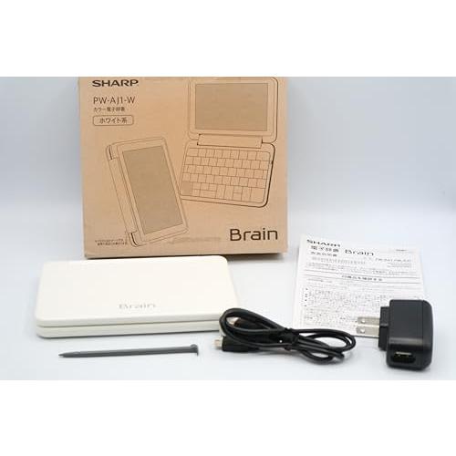 シャープ カラー電子辞書 Brain 中学生モデル ホワイト系 2018 シャープ カラー電子辞書 Brain 中学生モデル ホワイト系 2018