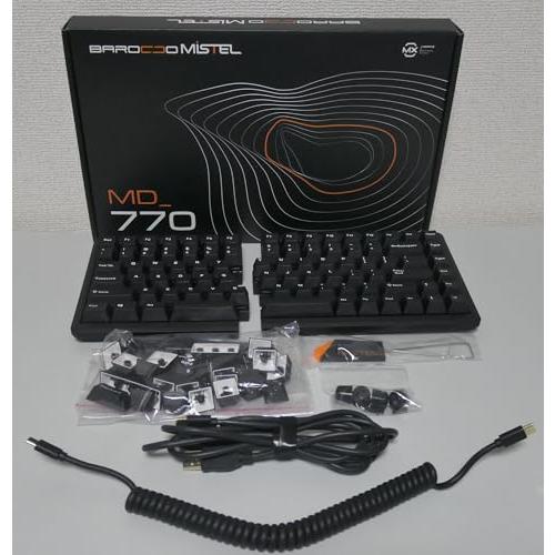 Barocco MD770-PUSPDBBA1 英語US配列85キー 静音赤軸 : 中古