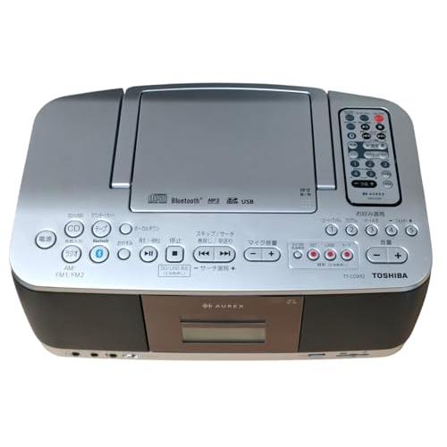 東芝 CDラジカセ TY-CDX92 (S) シルバー : 中古マーケット