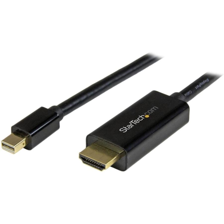 StarTech.com Mini DisplayPort - HDMI変換アダプタケーブル 5m 4K(30Hz)対応 MDP2HDMM5｜suzuran-zakka｜06