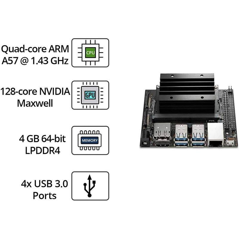 NVIDIA Jetson Nano 開発者キット その他周辺機器 エンベデッドシステム NVIDIA Jetson Nano 開発者キット B01