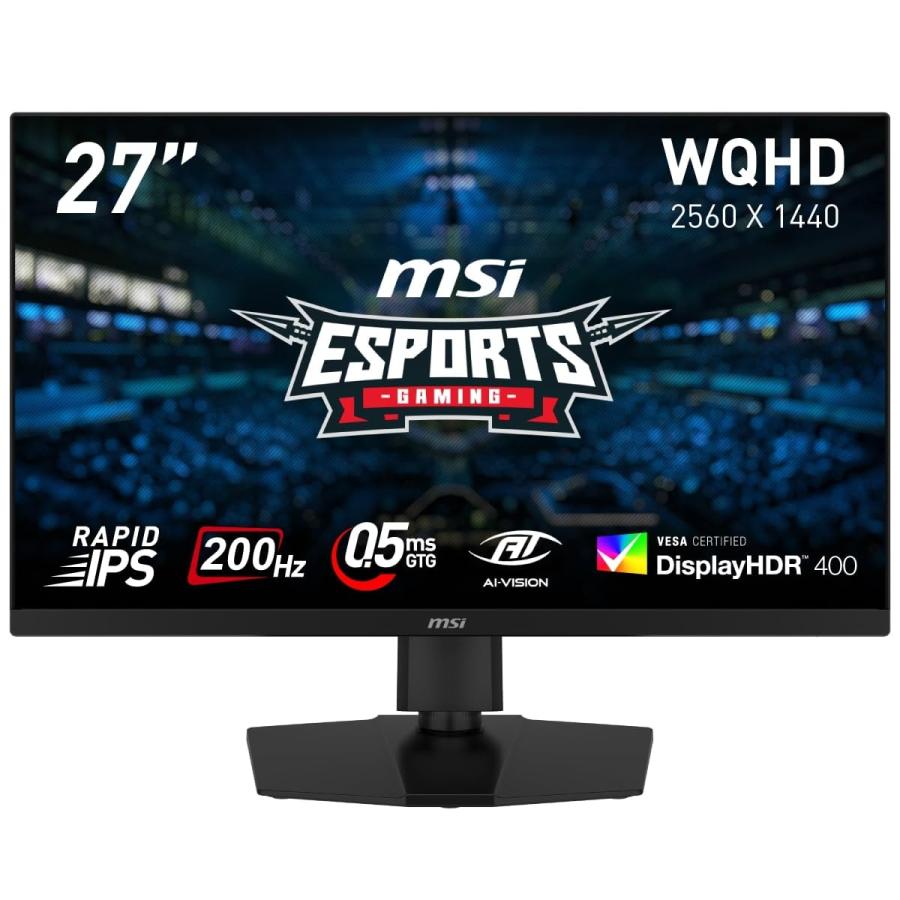 MSI ゲーミングモニター MAG 274QPF E20 27インチ/WQHD/RAPID IPS