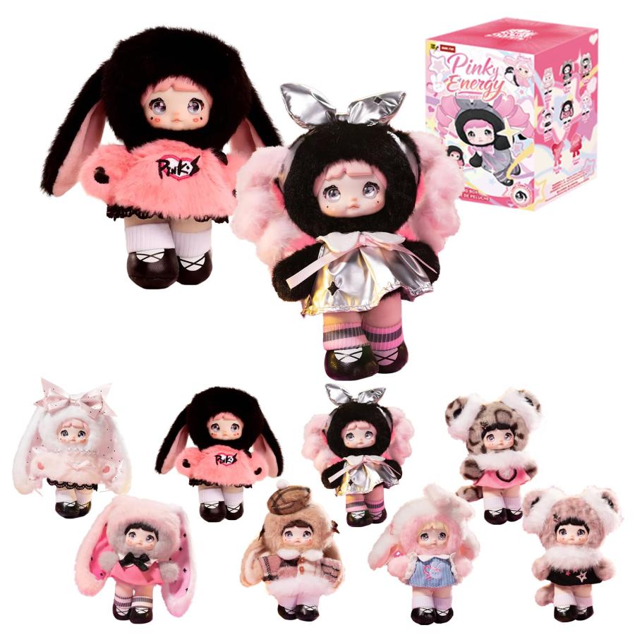 TOP TOY × Nommi「ピンクエネルギー」シリーズ ぬいぐるみ ペンダント