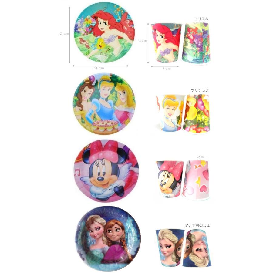 ホームパーティーグッズ ディズニー キャラクターパーティー カップ プレートset 紙コップ10個 紙皿10枚 お誕生日会 誕生日祝い バースデー 子供キッズ Suzuloja鈴屋 通販 Yahoo ショッピング