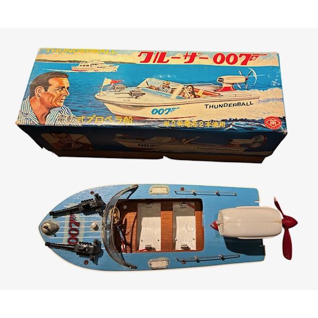 希少！増田屋 007サンダーボール作戦 クルーザー 昭和レトロブリキ