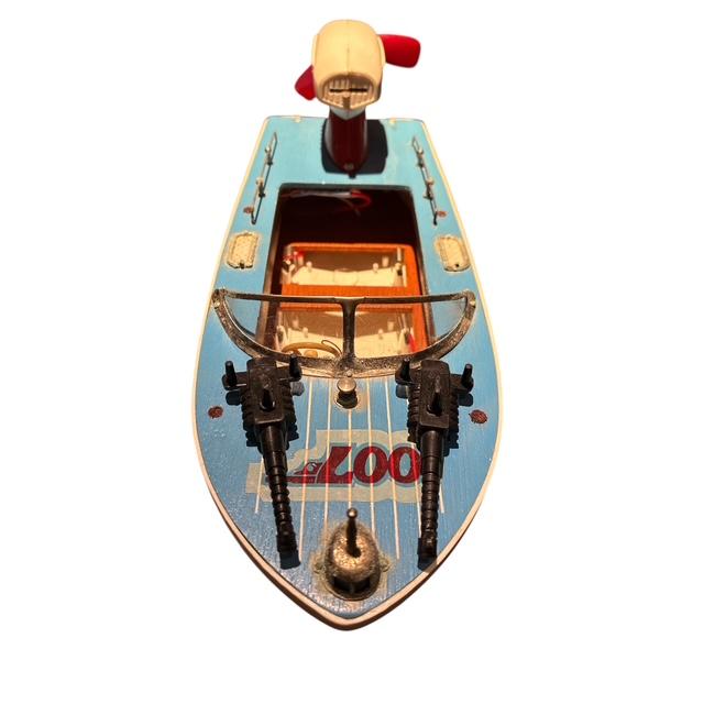 希少！増田屋 007サンダーボール作戦 クルーザー 昭和レトロブリキ