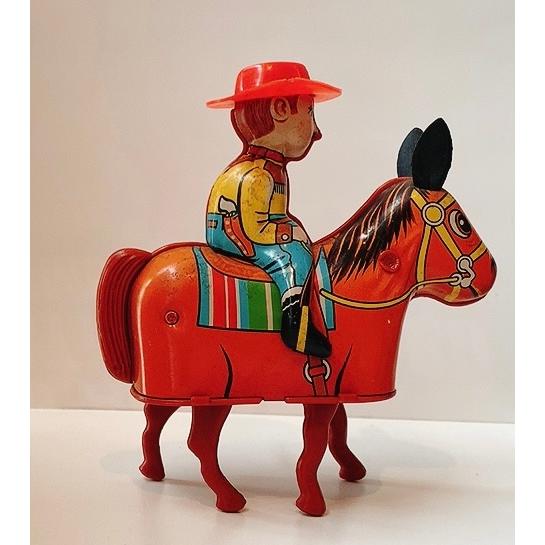 LONELY COWBOY ゼンマイ ブリキ 日本製 YONE No2204 MADE IN LONELY COWBOY ゼンマイ ブリキ 日本製 YONE No2204 MADE IN