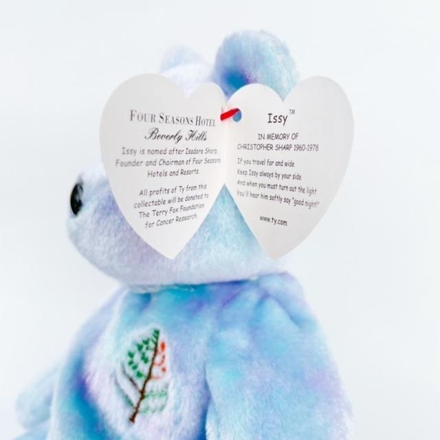 くまぬいぐるみ Ty社ビーニーズベイビーズ フォーシーズンズホテル