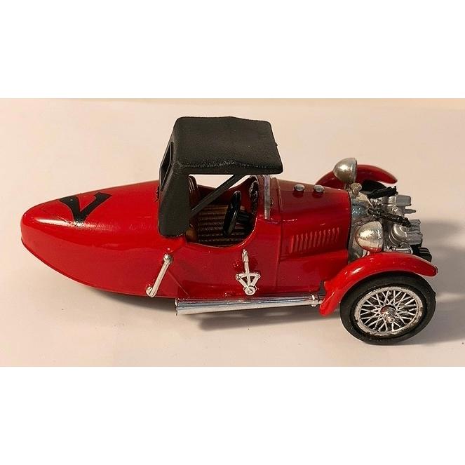 イタリアブルム Brumm CYCLCARr4darmont1929 1/43 レッド レーシング
