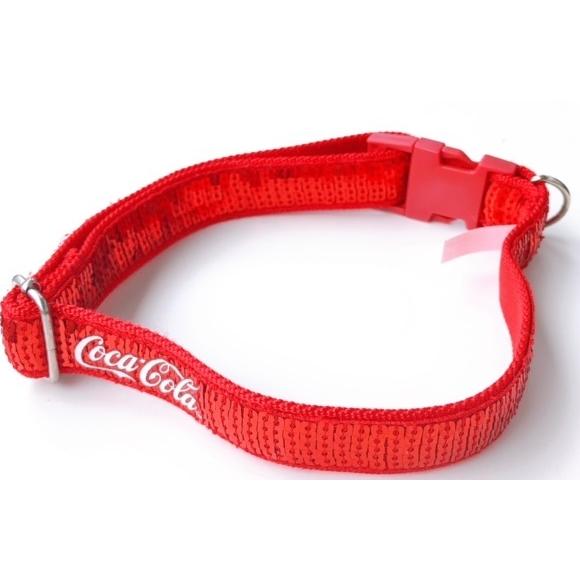 コカ コーラ ペット首輪 スパンコールレッドカラー 輸入品 大型犬首輪 Cc Doggy Toys雑貨suzuya 通販 Yahoo ショッピング