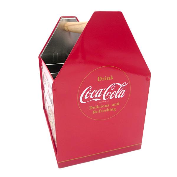 コカコーラ ストレージ キャディー Ver.3 US輸入品　ブリキ製　コカ・コーラ収納ボックス｜suzuyatoy｜03