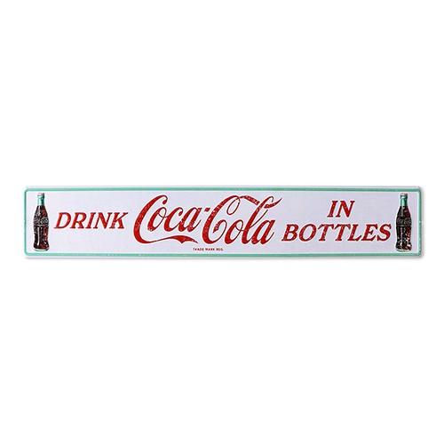 コカコーラ グッズ エンボス メタル サイン COCA-COLA ST0314 Coca Cola（コカコーラ） エンボス メタル ストリート サイン DRINK